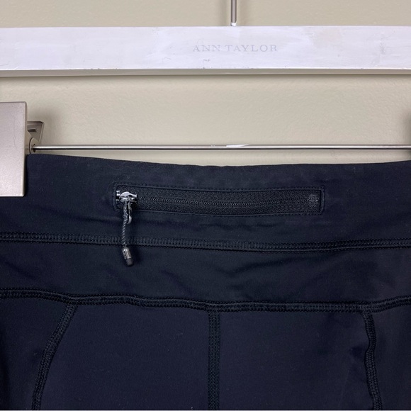 Lululemon Black Cropped Leggings Size 6 - Picture 7 of 7